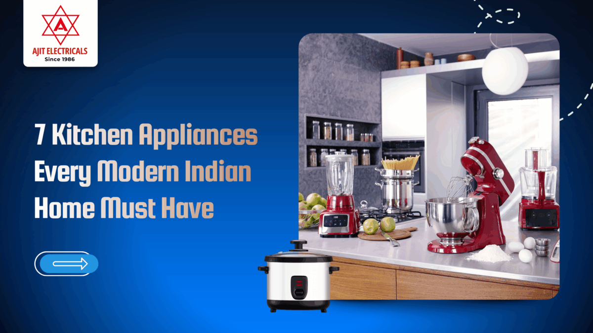7 Kitchen Appliances Every Modern Indian Home Must Have